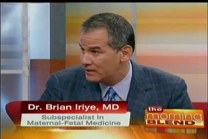 Dr. Iriye Featured on “The Morning Blend”
