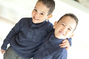 two brothers smiling for photo two brothers smiling for photo